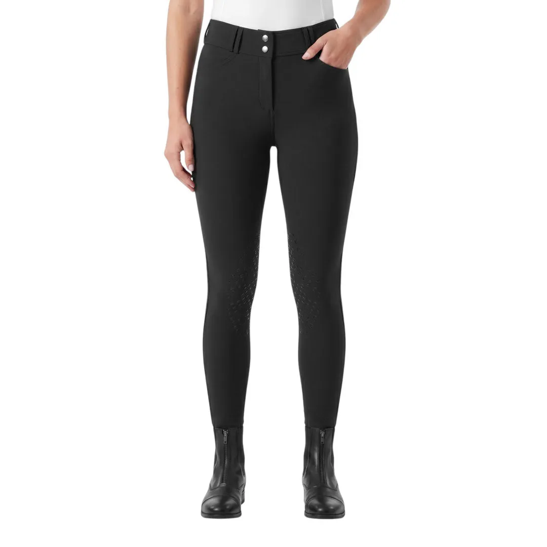 Equine Couture Dalton Tech Nova rijbroek kniepads charcoal