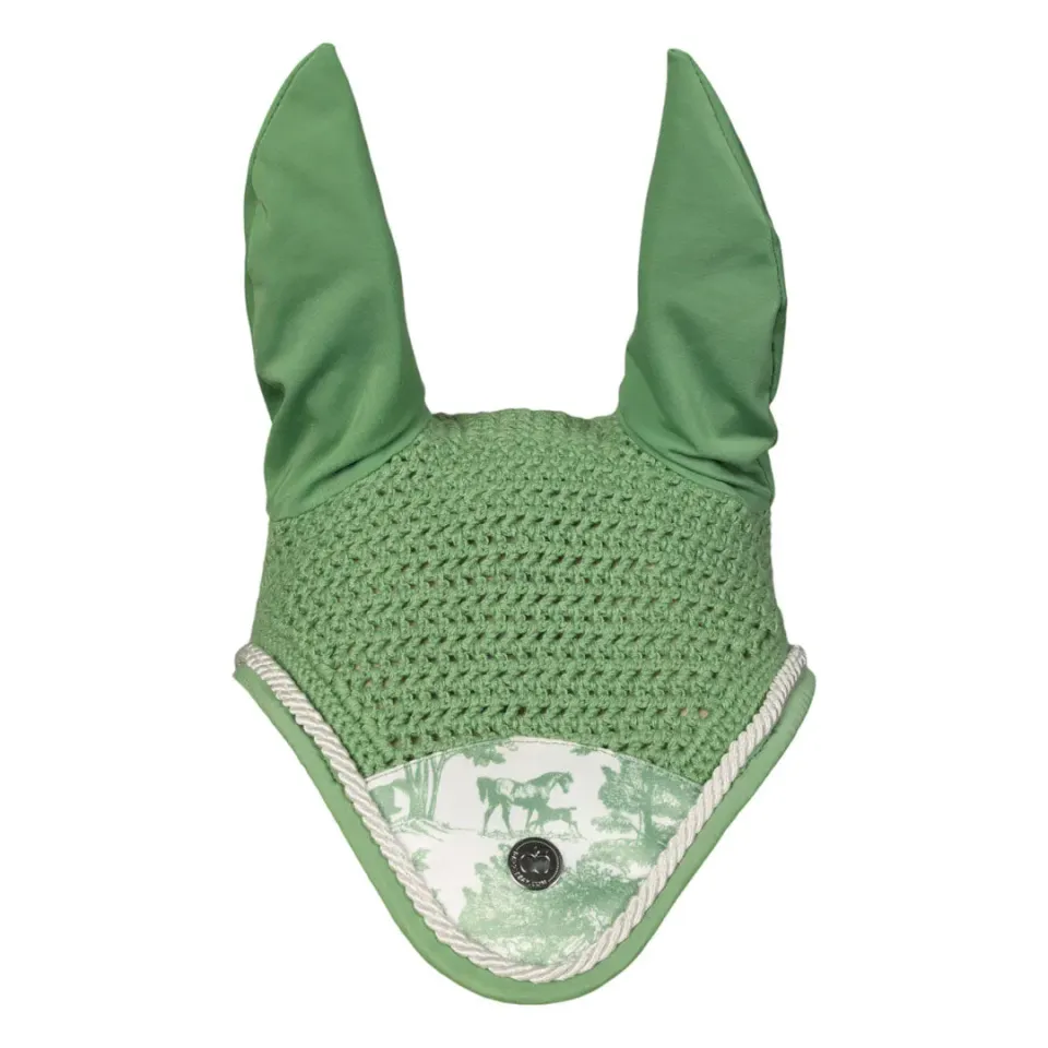 Dapplebay Toile vliegenkap groen-wit cob