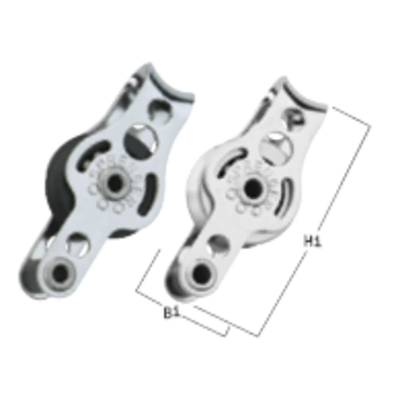 HS Sprenger Micro XS katrol kogel 6 mm met hondsvot