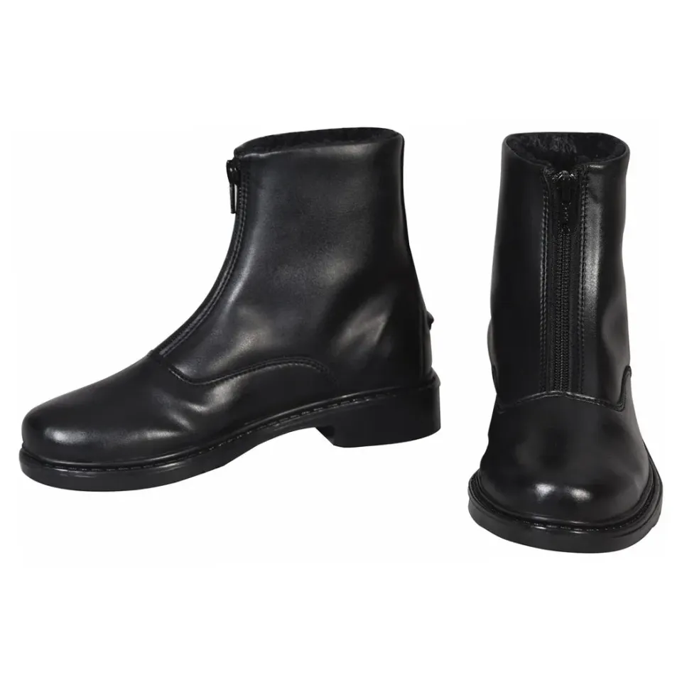 TuffRider Starter Winter jodhpurschoenen zwart fleece