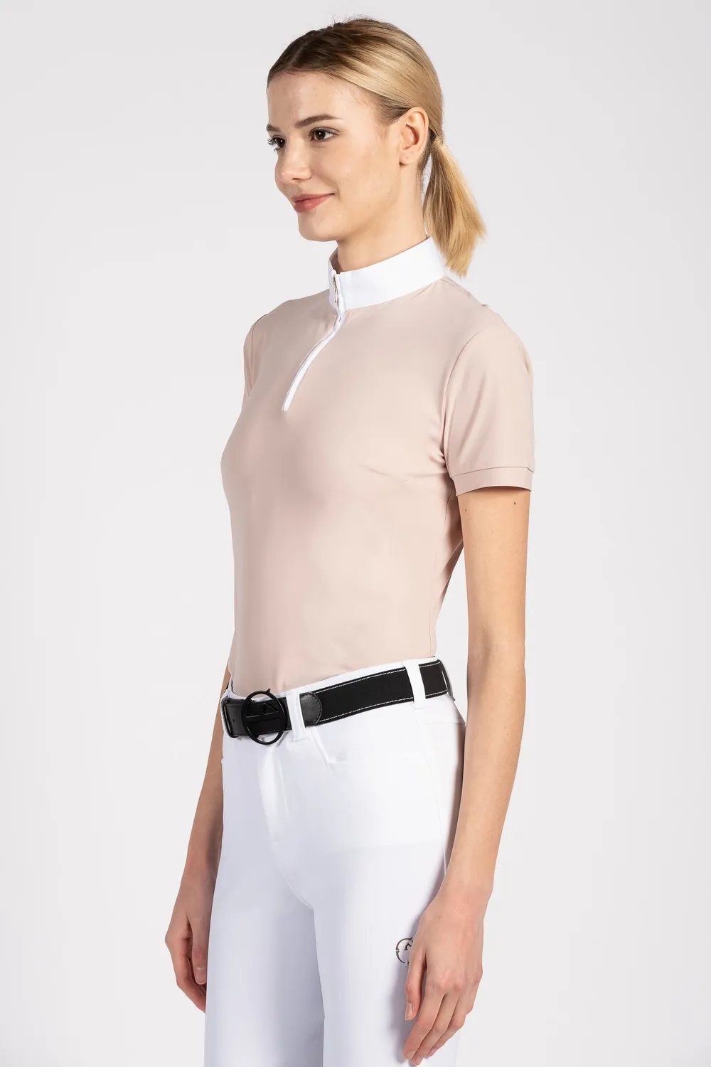 Vestrum Mahon wedstrijdshirt dames korte mouw wit