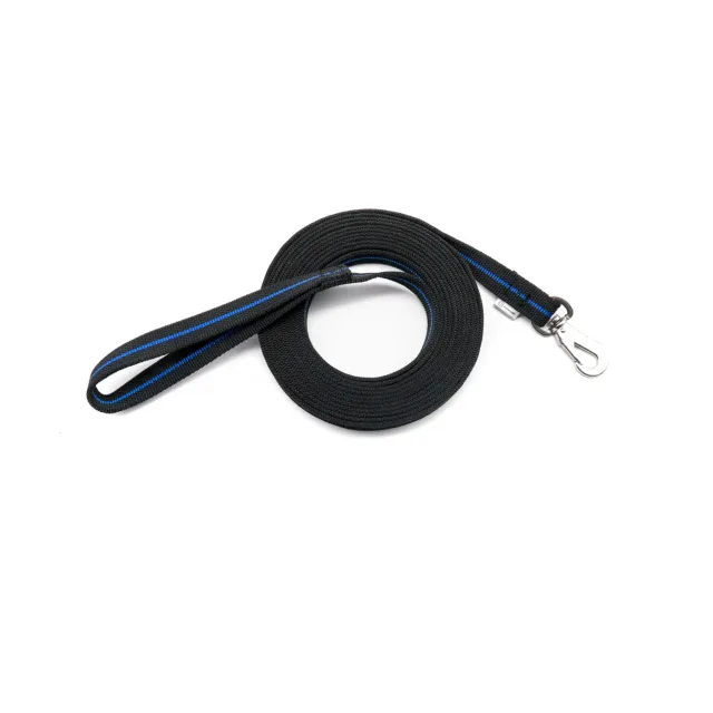 Herm Sprenger BLUE LINE zoeklijn gummi 9 m / 15 m grip