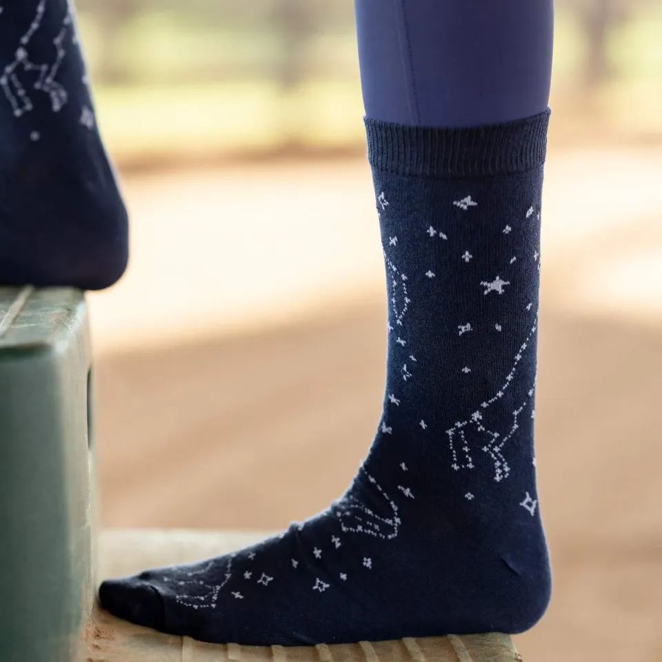 Dapplebay Constellation sokken navy one size knit crew