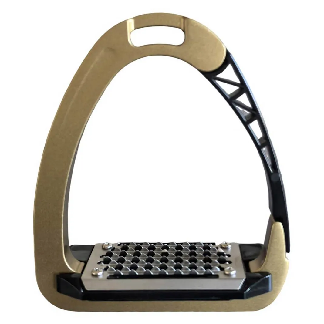 TuffRider Tech Safety Stirrups stijgbeugels zwart aluminium 11,4 cm