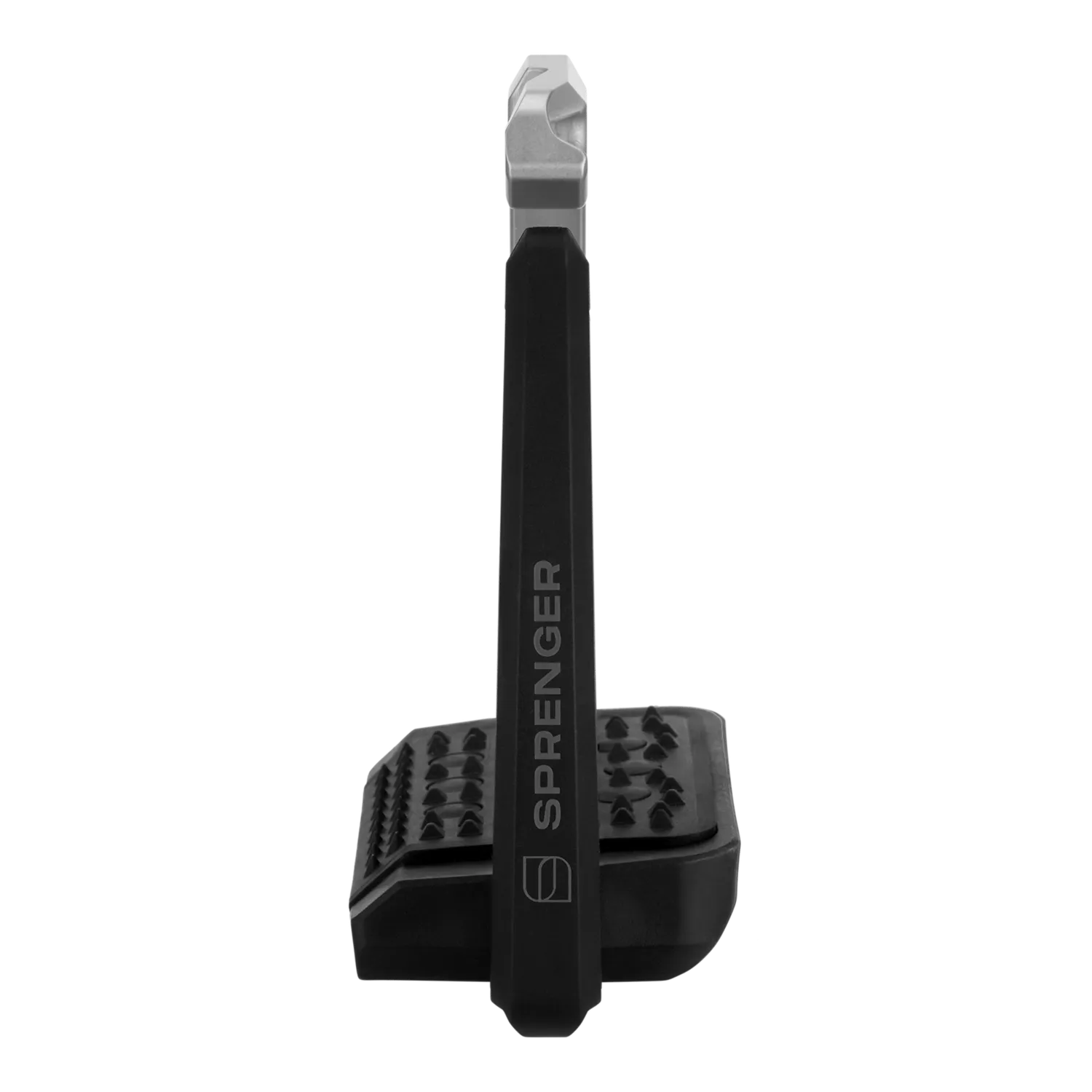 HS Sprenger Aero stijgbeugel spikes zilver 120 mm