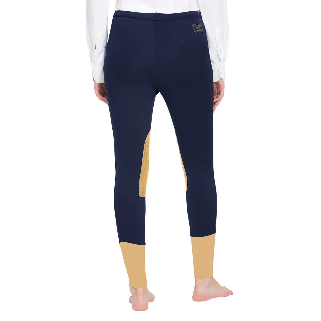 TuffRider Unifleece winter rijbroek dames kniebezet