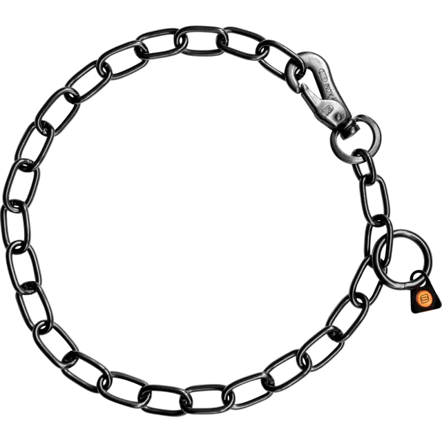 Herm Sprenger Halsketting 60 cm hondenketting zwart 3,0 mm