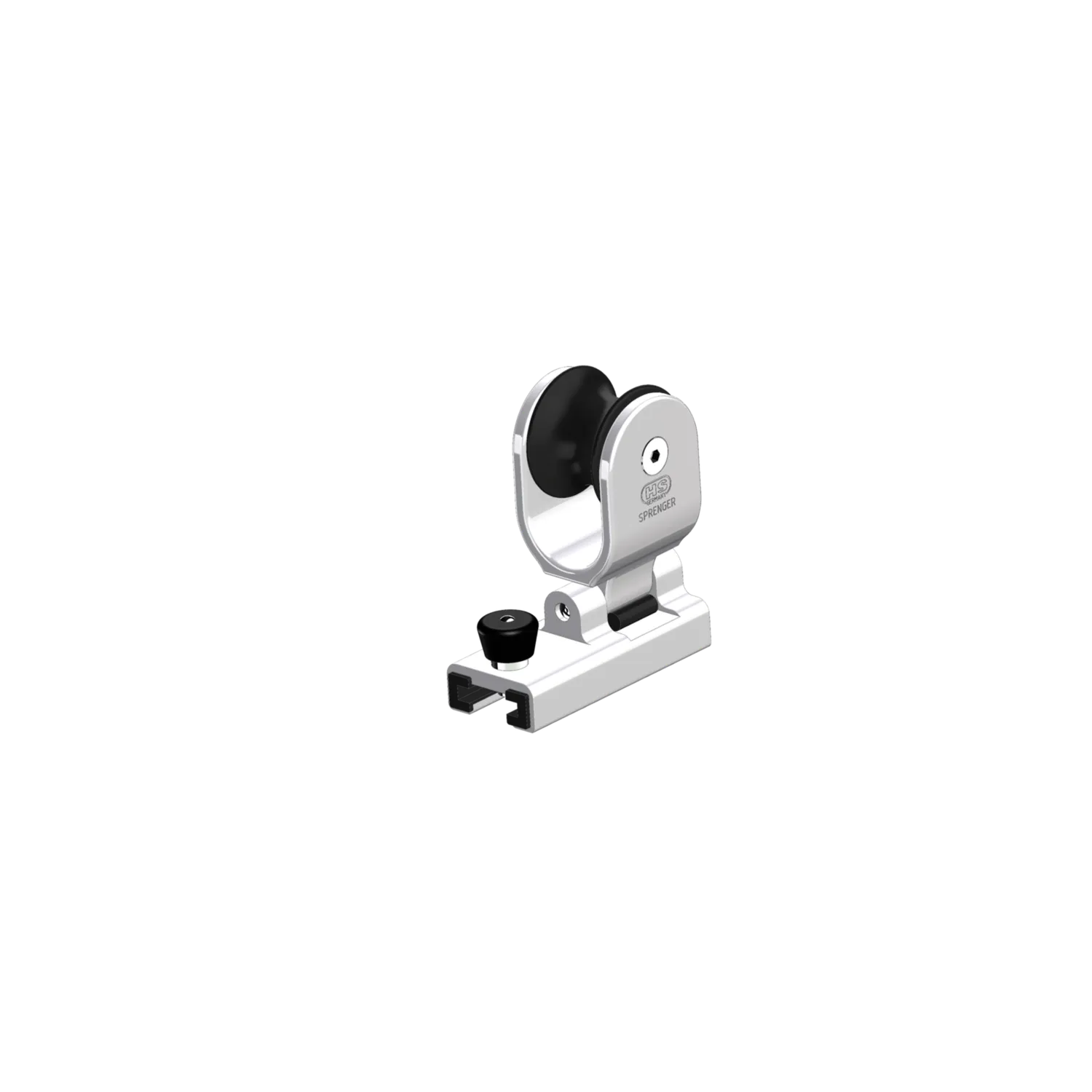 HS Sprenger Genuaslede slider 32x6 mm alu 1 rol zwart