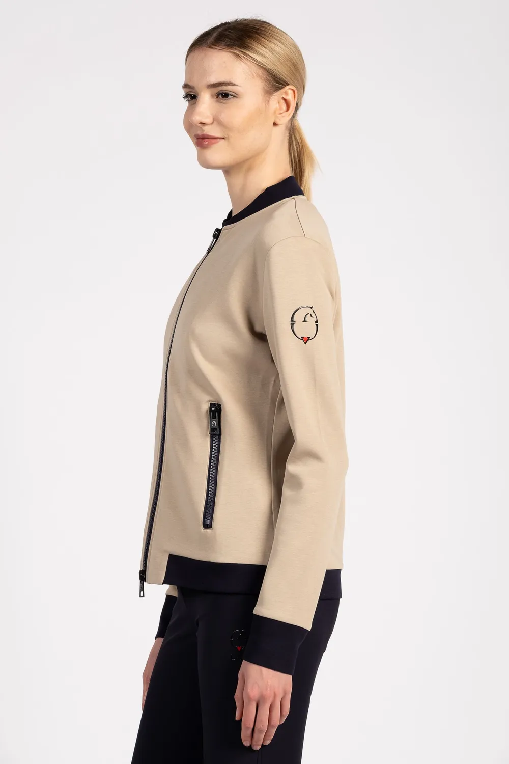 Vestrum Betelgeuse dames sweatvest met rits katoen
