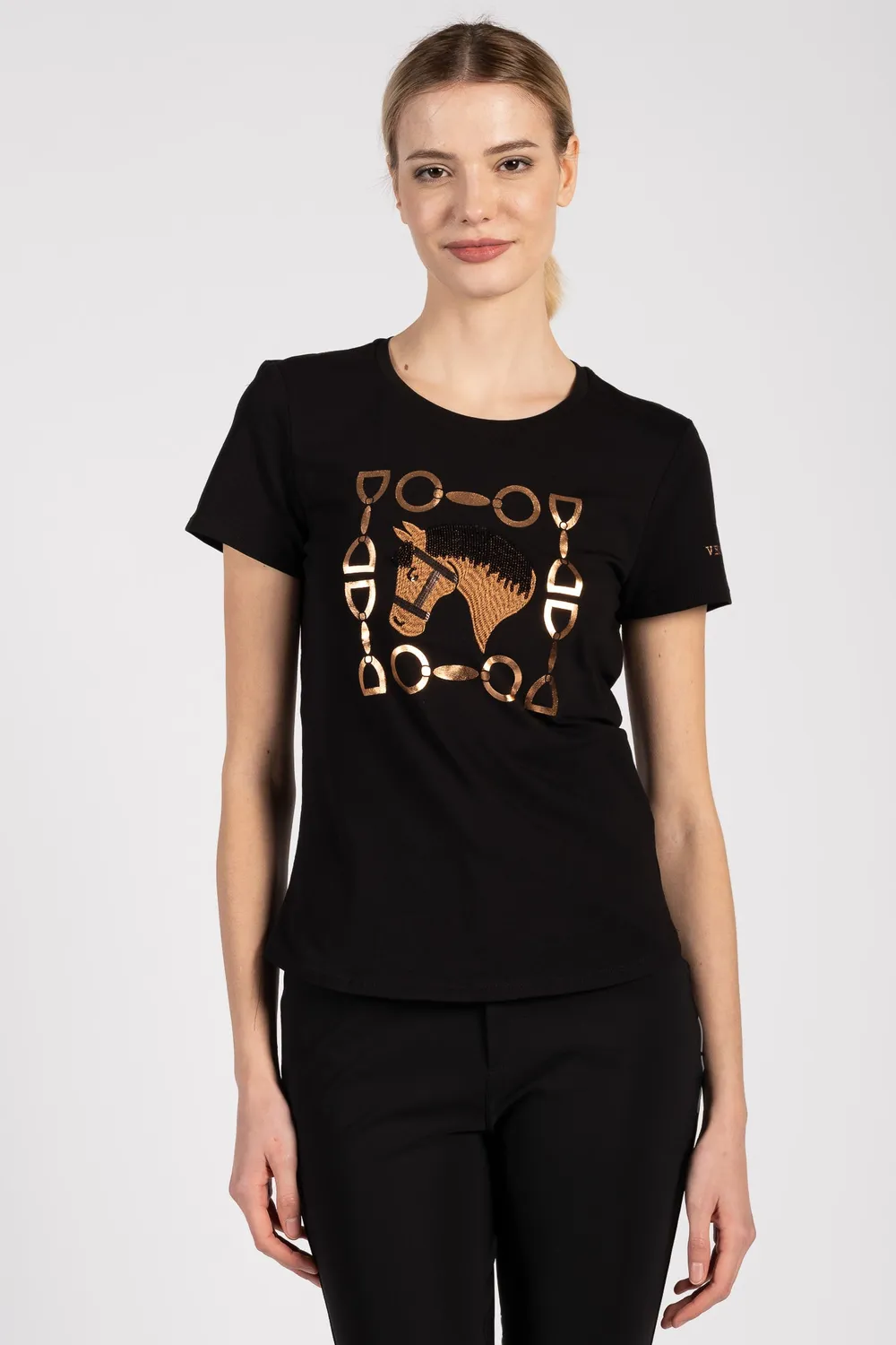 Vestrum Annacy T-shirt dames katoen paard