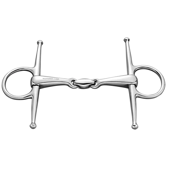 HS Sprenger Kneveltrens Dubbel Gebroken 14 mm RVS