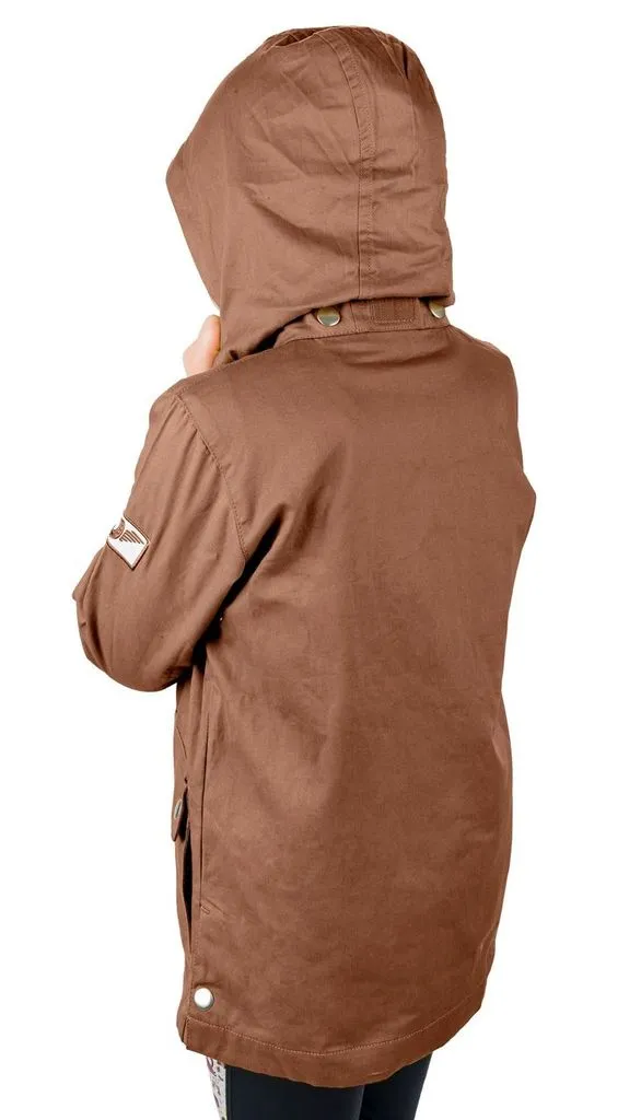 JPC Equestrian TuffRider Little Trotter kinderjas chocoladebruin