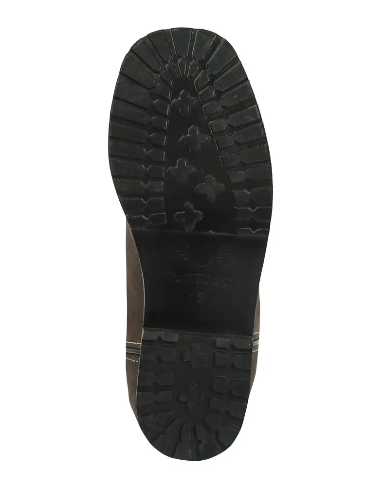 TuffRider Big Bend westernlaars kind mocha ronde neus