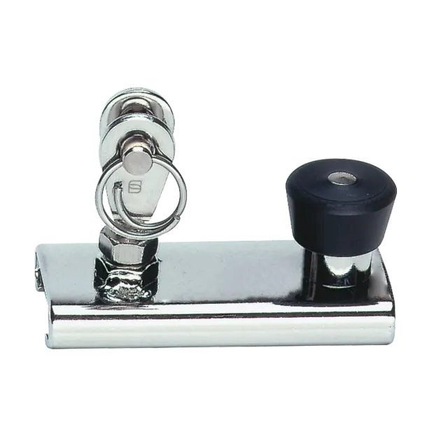 HS Sprenger Slede RVS voor rail 25x4 mm U-wervel M8