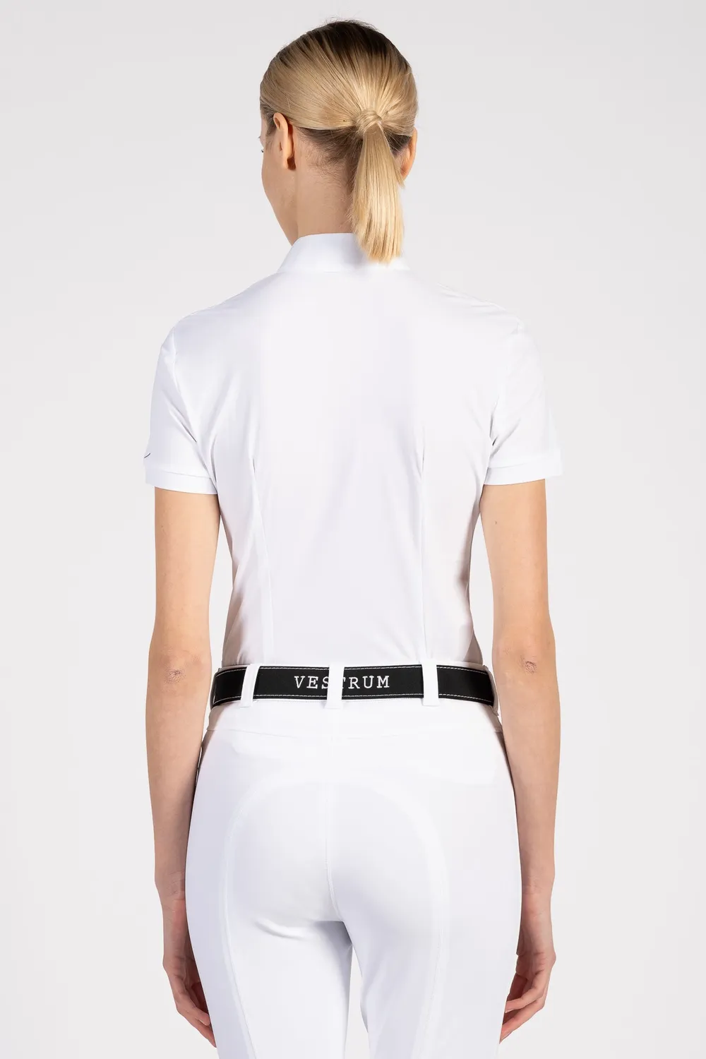 Vestrum Oshawa wedstrijdshirt dames ivoor bi-elastisch