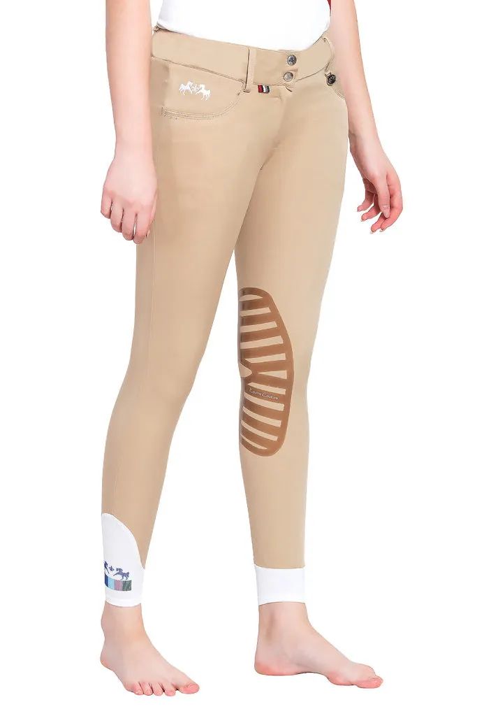 Equine Couture Darsy knee patch rijbroek wit