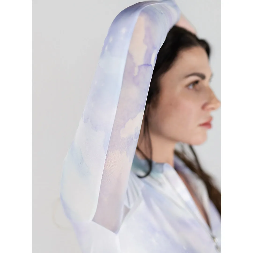 Dapplebay Opalite Skies rijshirt 1/4 zip lange mouw
