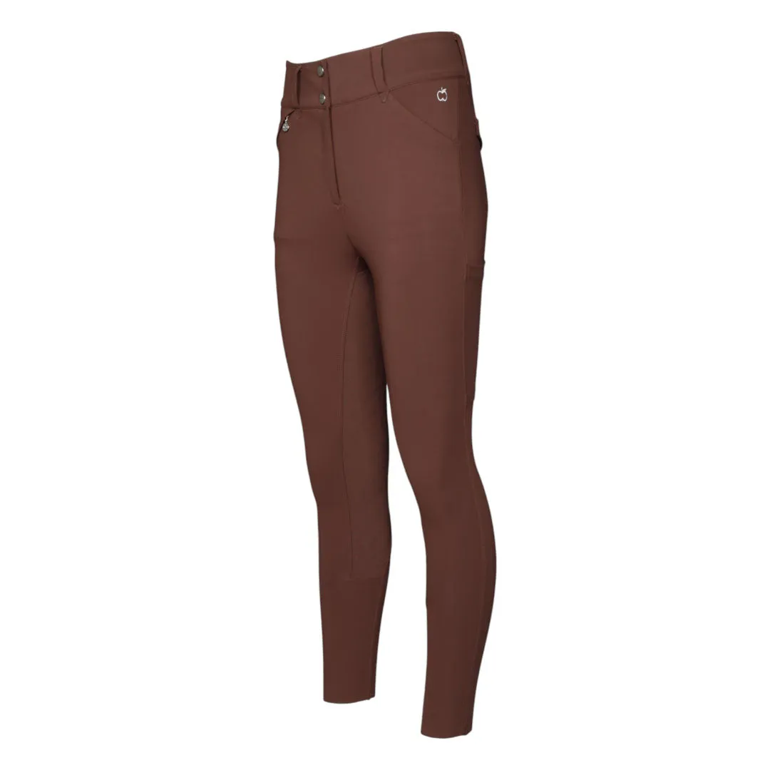 Dapplebay Compression rijbroek full seat chocolate XXS