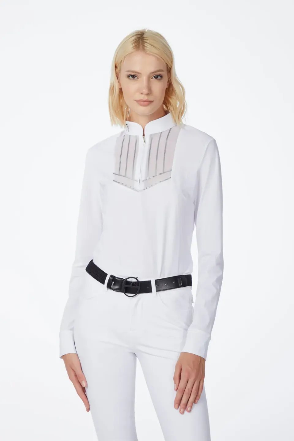 Vestrum Seville wedstrijdshirt dames Optical white LS
