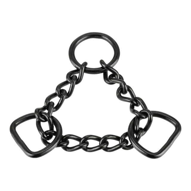 HS Sprenger Doortrekketting 3,00 mm zwart 21 cm