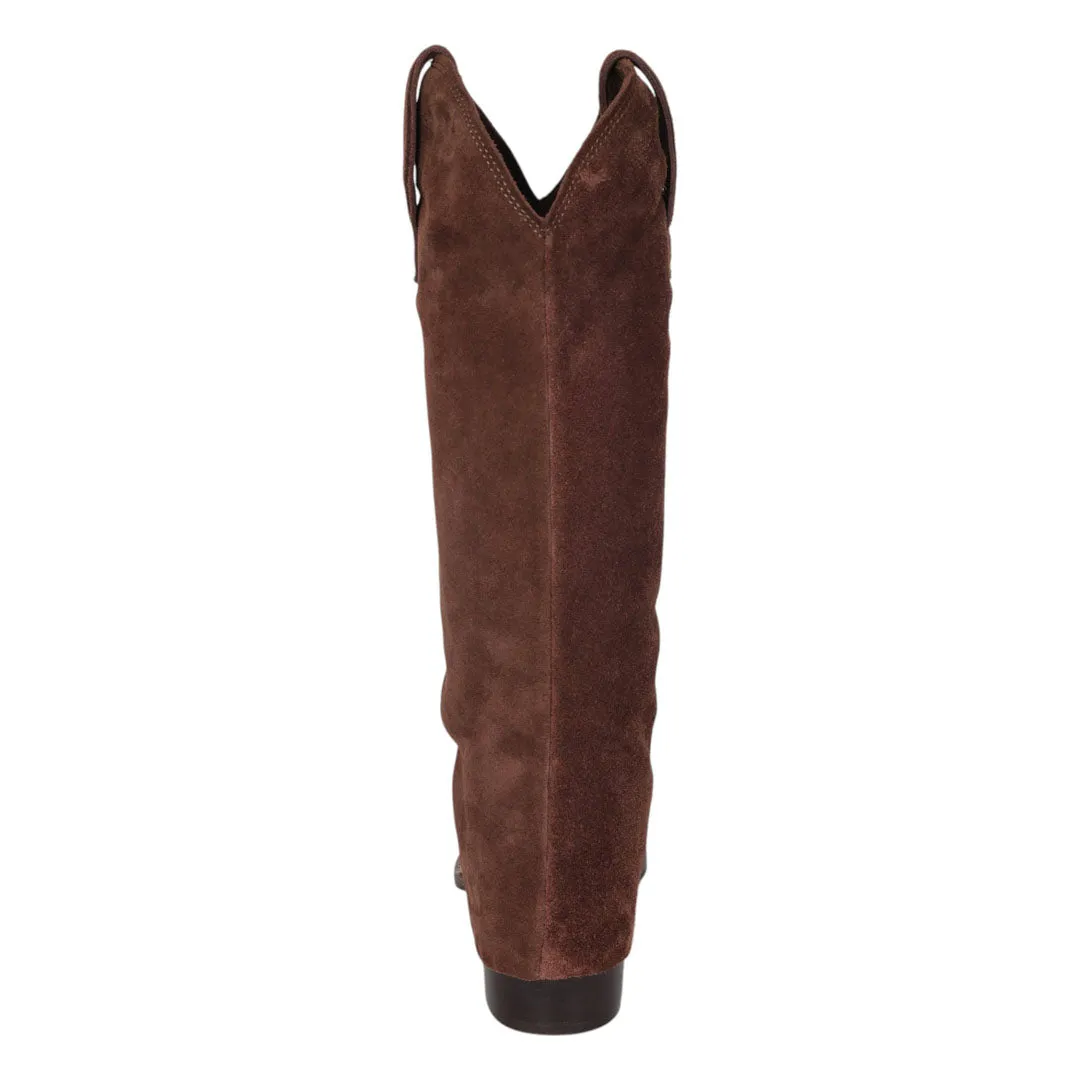 TuffRider Laureate Luxe westernlaarzen suede bruin