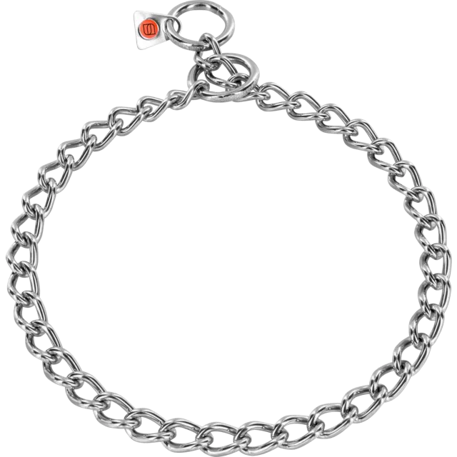 Herm Sprenger Honden Halsketting Rond RVS 3,0 mm Slip