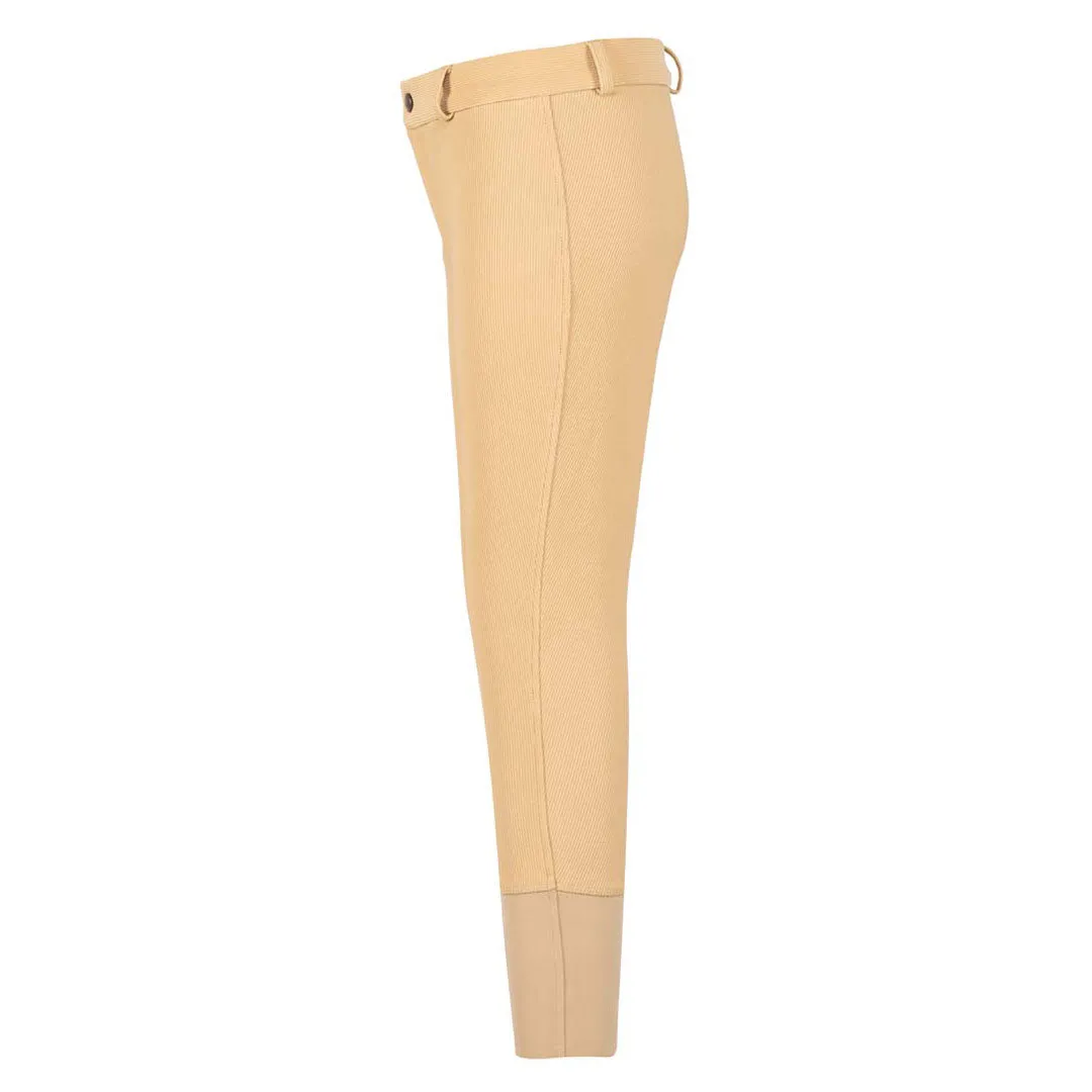 TuffRider Ribb Knee Patch kinder rijbroek zwart