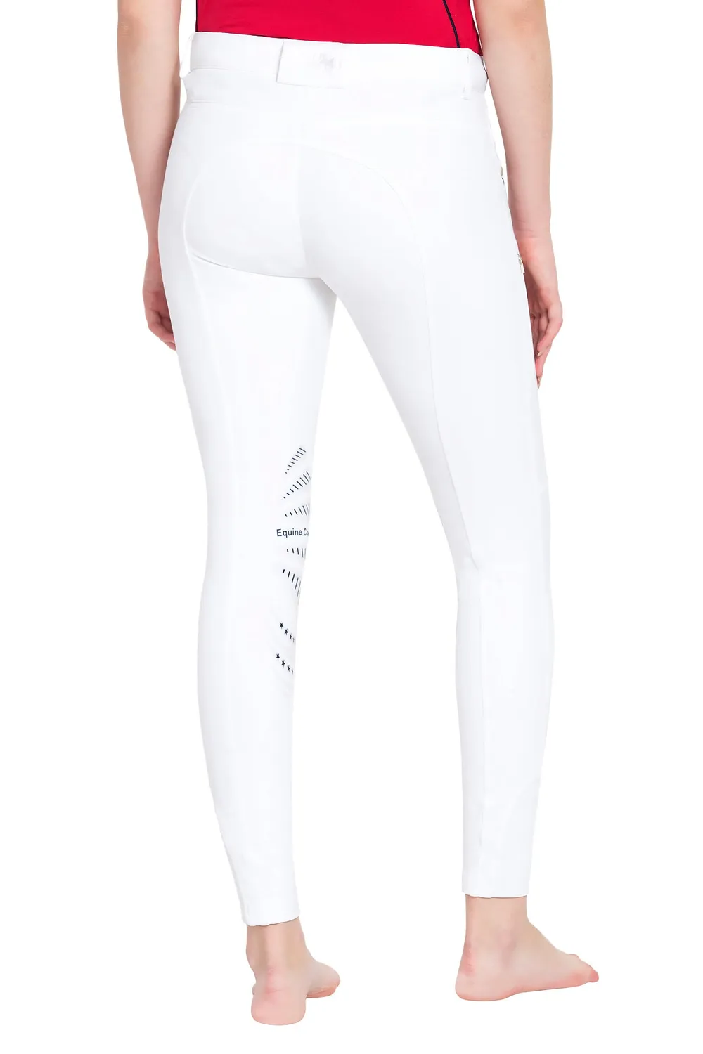 Equine Couture Lille Knie Patch rijbroek wit 34