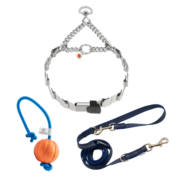 HS Sprenger NeckTech hondenset halsband riem bal