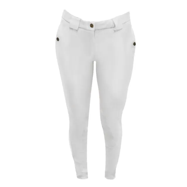 Kingsland Knee Patch rijbroek dames wit grip