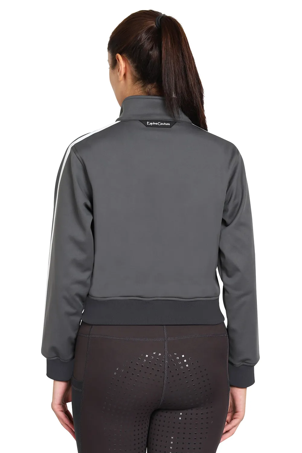 Equine Couture Pippa Cropped dames rijjas charcoal
