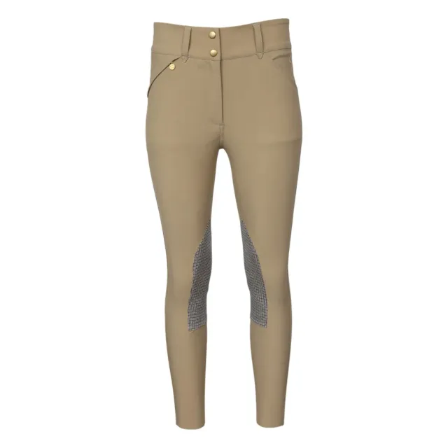 Dapplebay Heirloom Sport rijbroek tan kniezit compressie