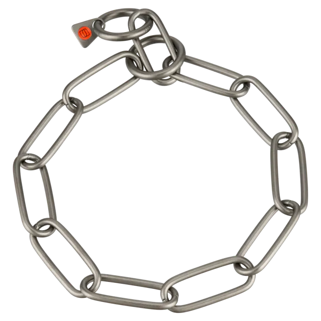 HS Sprenger Hondenketting Langschalmig 4,0 mm RVS