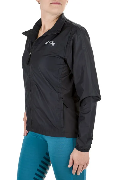 Equine Couture Aberdeen regenjas dames copper zwart S