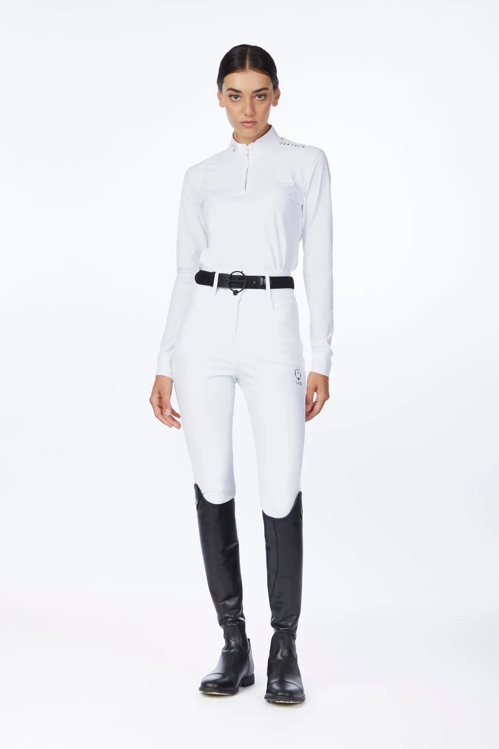 Vestrum Bellatrix rijbroek full grip black high waist