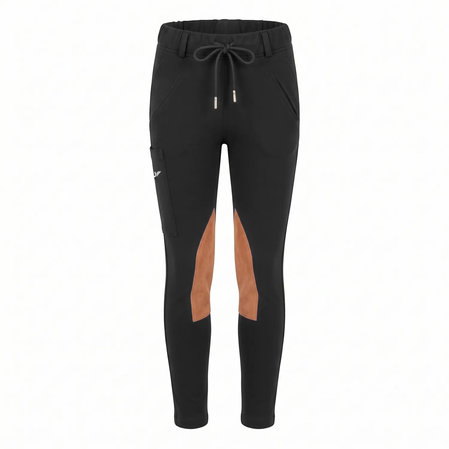 TuffRider Cotton Naturals Schoolers kinderrijbroek Navy