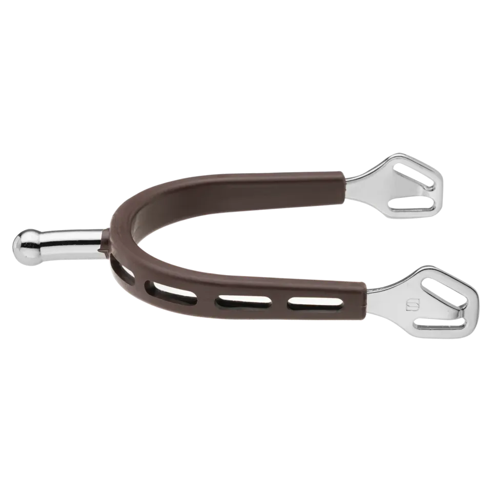 Herm Sprenger Ultra Fit Brown Grip sporen 30 mm
