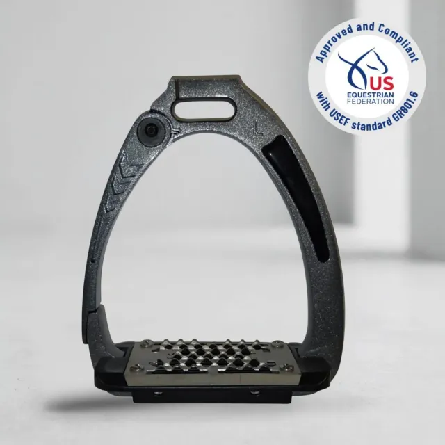 TuffRider Elite Tech veiligheidsbeugels 4 inch mat zwart