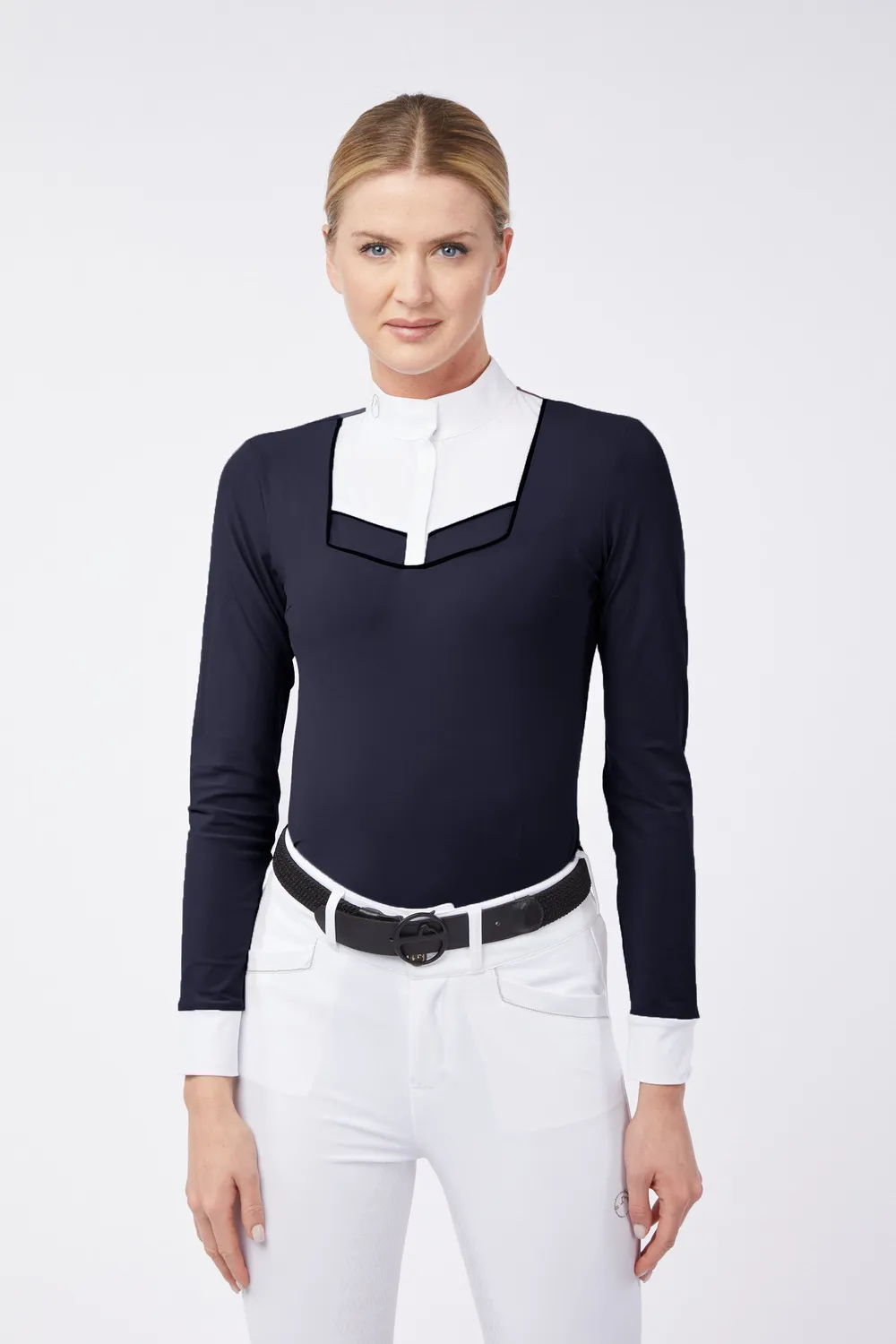 Vestrum Leuven wedstrijdshirt dames stretch wit