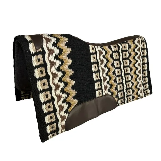 TuffRider Kaleidoscope Western zadelpad Desert Sand 34x36 wol
