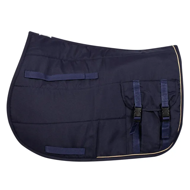 TuffRider Trail zadelpad navy met zakken