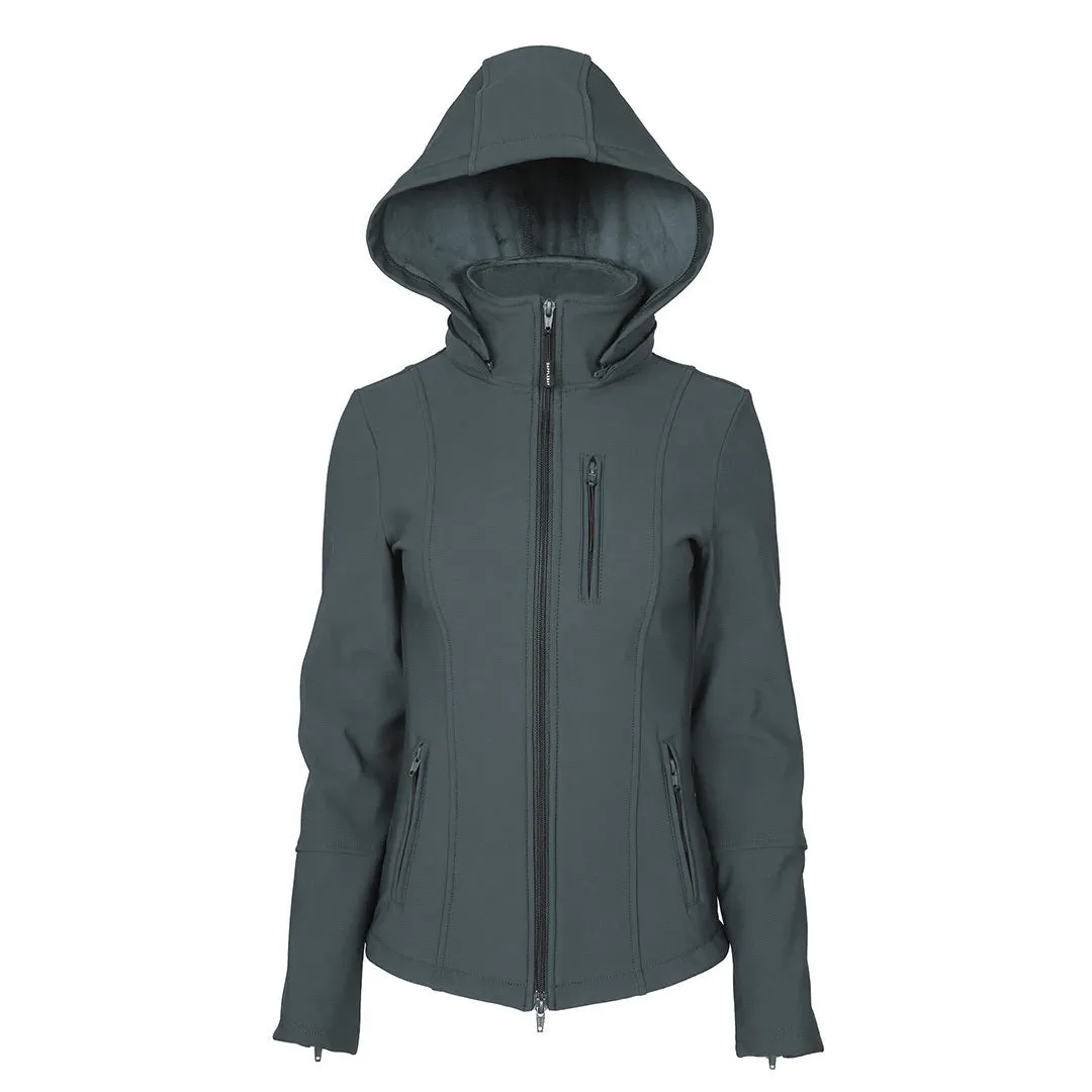 Dapplebay Everyday softshell jas Graphite fleece