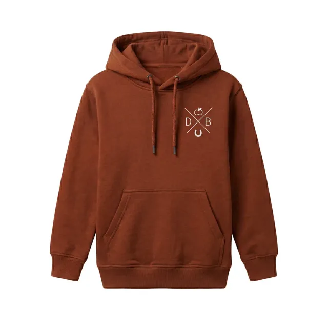 Dapplebay Palm Trees Horse Shows hoodie kind roest fleece