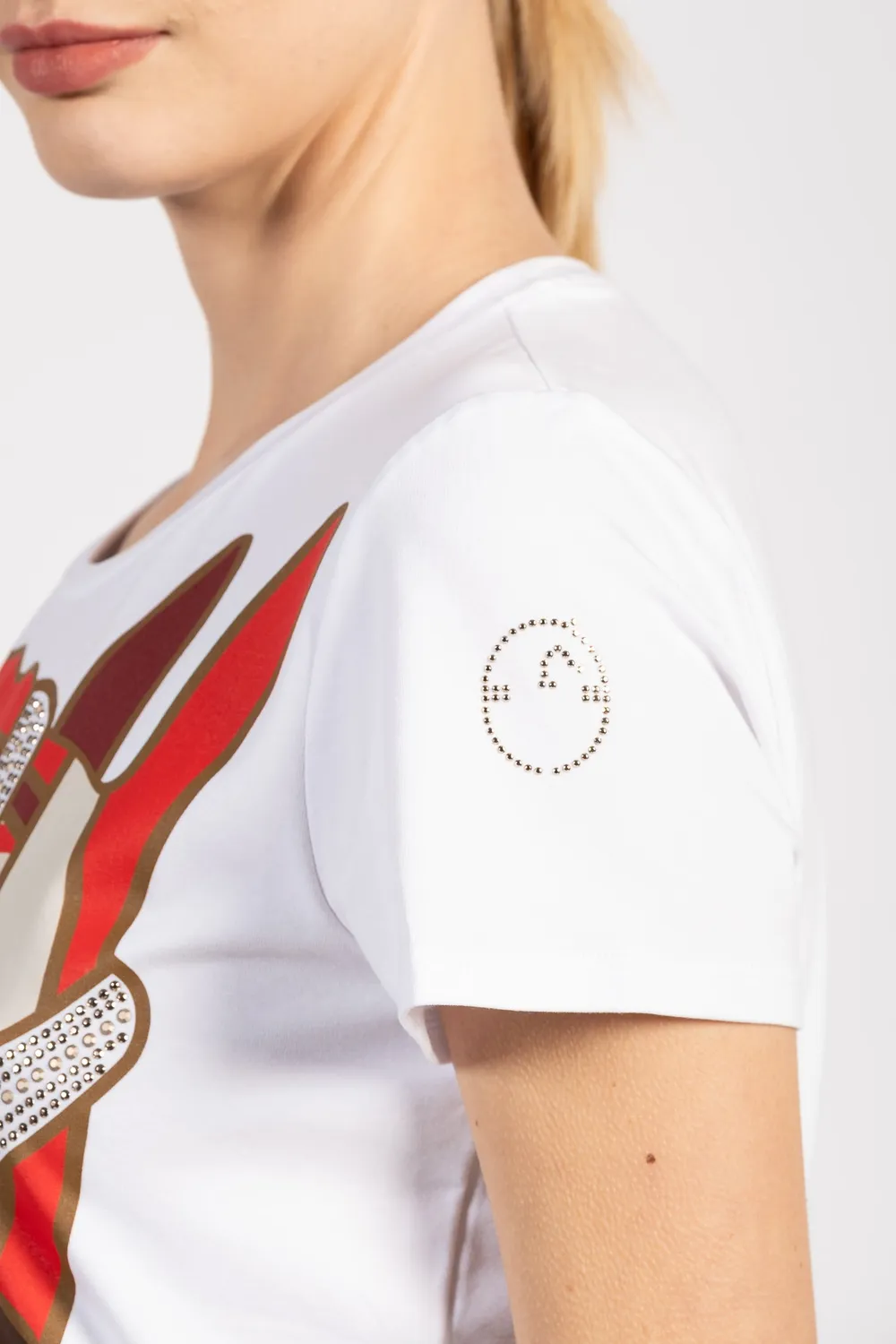Vestrum Miami T-shirt dames katoen glitterprint