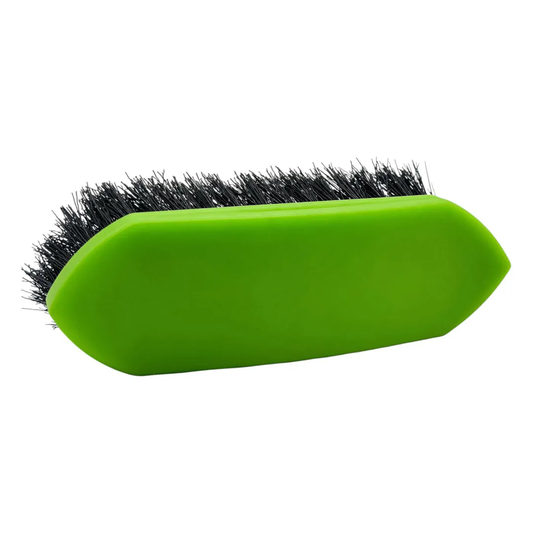 Lettia Dandy Brush poetsborstel paars kunststof hard