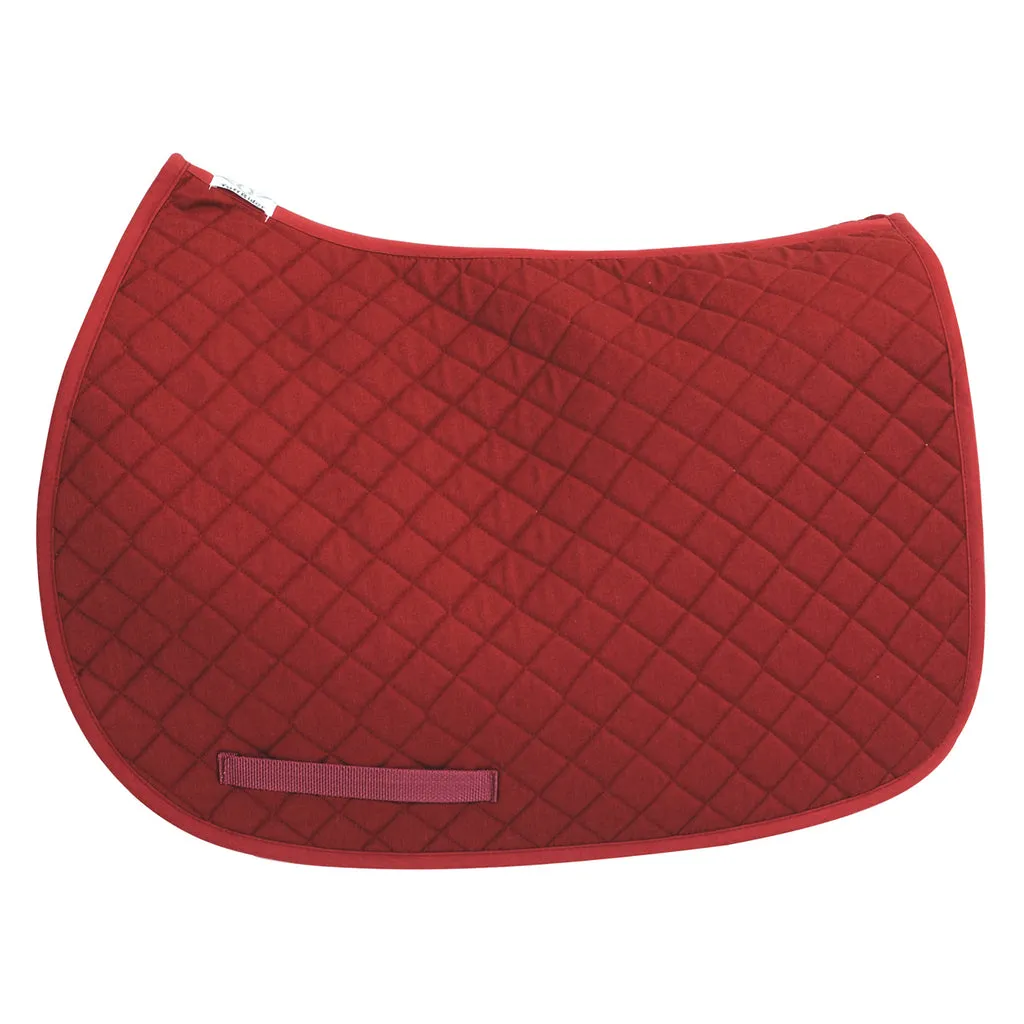 TuffRider Basic All Purpose zadeldek bordeaux