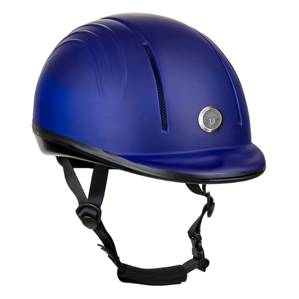 TuffRider Starter Basic Rijhelm Zwart Ventilerend