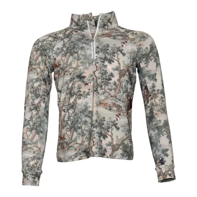 Dapplebay Hunt Tapestry Rijtop Multi 1/4 Zip
