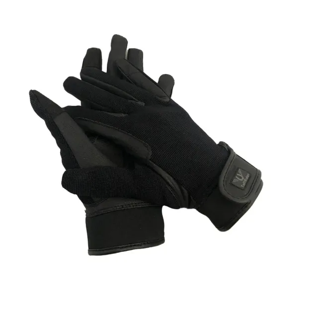 TuffRider Everyday Summer Dames Rijhandschoenen Zwart grip