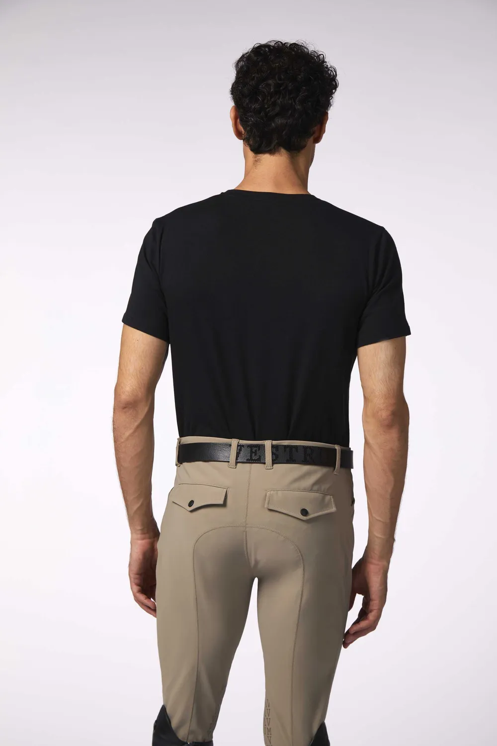 Vestrum Lobos t-shirt heren katoen stretch zwart